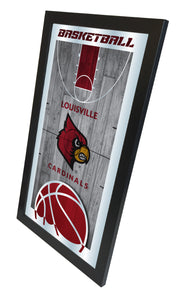 Louisville Cardinals Basketball Wall Mirror