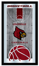 Louisville Cardinals Basketball Wall Mirror