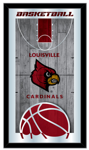 Louisville Cardinals Basketball Wall Mirror