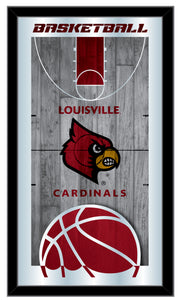 Louisville Cardinals Basketball Wall Mirror