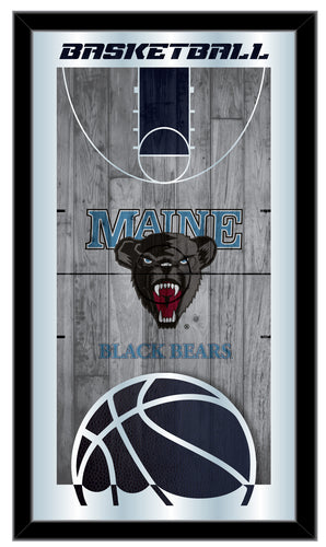 Maine Black Bears Basketball Wall Mirror