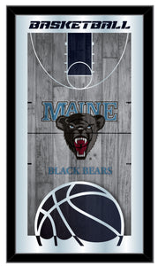 Maine Black Bears Basketball Wall Mirror