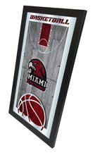Miami Redhawks Basketball Wall Mirror