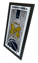 Michigan Wolverines Basketball Wall Mirror