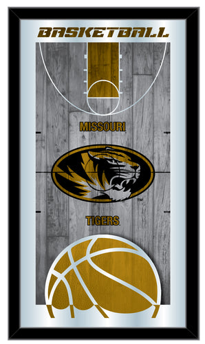 Missouri Tigers Basketball Wall Mirror