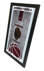 Montana Grizzlies Basketball Wall Mirror