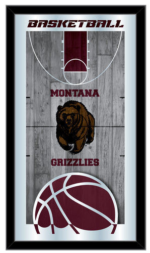 Montana Grizzlies Basketball Wall Mirror
