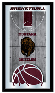 Montana Grizzlies Basketball Wall Mirror