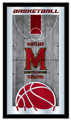 Maryland Terrapins Basketball Wall Mirror