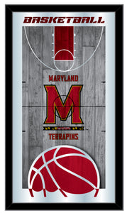 Maryland Terrapins Basketball Wall Mirror