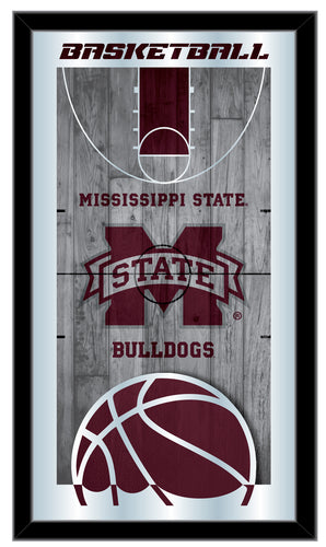 Mississippi State Bulldogs Basketball Wall Mirror