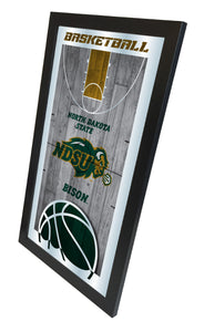 North Dakota State Bison Basketball Wall Mirror