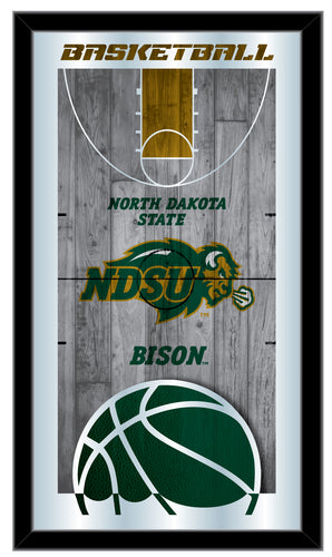 North Dakota State Bison Basketball Wall Mirror