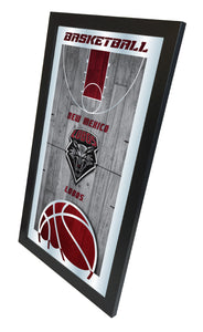 New Mexico Lobos Basketball Wall Mirror