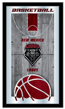 New Mexico Lobos Basketball Wall Mirror