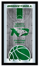 North Dakota Fighting Hawks Basketball Wall Mirror