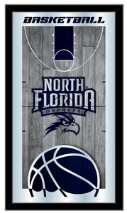 North Florida Ospreys Basketball Wall Mirror