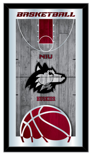 Northern Illinois Huskies Basketball Wall Mirror