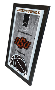 Oklahoma State Cowboys Basketball Wall Mirror
