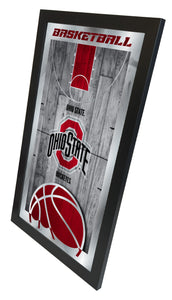 Ohio State Buckeyes Basketball Wall Mirror