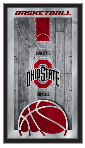 Ohio State Buckeyes Basketball Wall Mirror