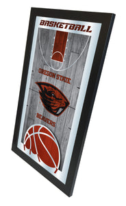 Oregon State Beavers Basketball Wall Mirror