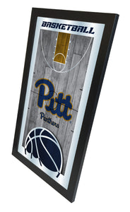 Pitt Panthers Basketball Wall Mirror
