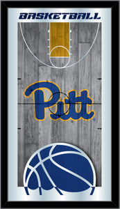 Pitt Panthers Basketball Wall Mirror