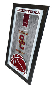 Southern California Trojans Basketball Wall Mirror