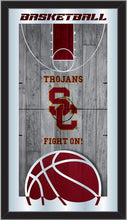 Southern California Trojans Basketball Wall Mirror