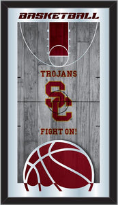 Southern California Trojans Basketball Wall Mirror