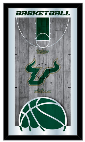 South Florida Bulls Basketball Wall Mirror