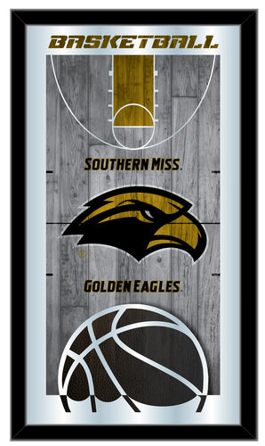 Southern Mississippi Golden Eagles Basketball Wall Mirror