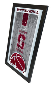 Stanford Cardinal Basketball Wall Mirror