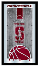 Stanford Cardinal Basketball Wall Mirror