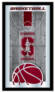 Stanford Cardinal Basketball Wall Mirror