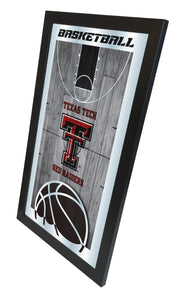 Texas Tech Red Raiders Basketball Wall Mirror