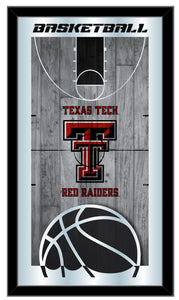 Texas Tech Red Raiders Basketball Wall Mirror