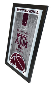 Texas A&M Aggies Basketball Wall Mirror