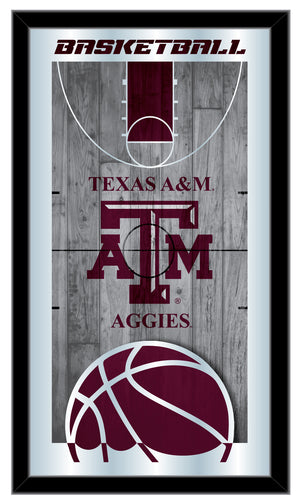 Texas A&M Aggies Basketball Wall Mirror