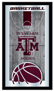 Texas A&M Aggies Basketball Wall Mirror