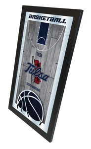 Tulsa Golden Hurricanes Basketball Wall Mirror