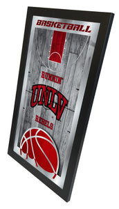 UNLV Runnin Rebels Basketball Wall Mirror