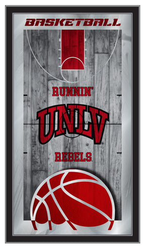 UNLV Runnin Rebels Basketball Wall Mirror