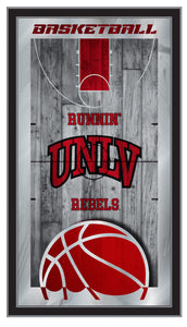 UNLV Runnin Rebels Basketball Wall Mirror