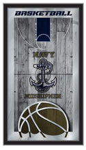 Navy Midshipmen Basketball Wall Mirror