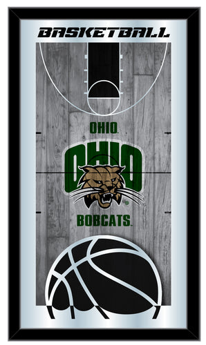 Ohio Bobcats Basketball Wall Mirror