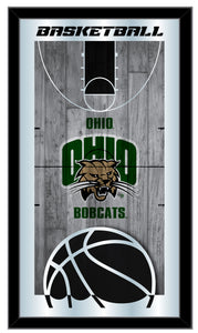 Ohio Bobcats Basketball Wall Mirror