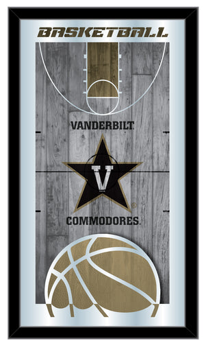 Vanderbilt Commodores Basketball Wall Mirror