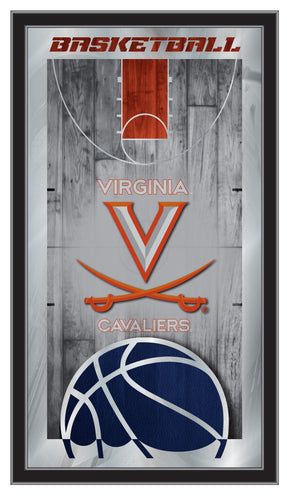 Virginia Cavaliers Basketball Wall Mirror
